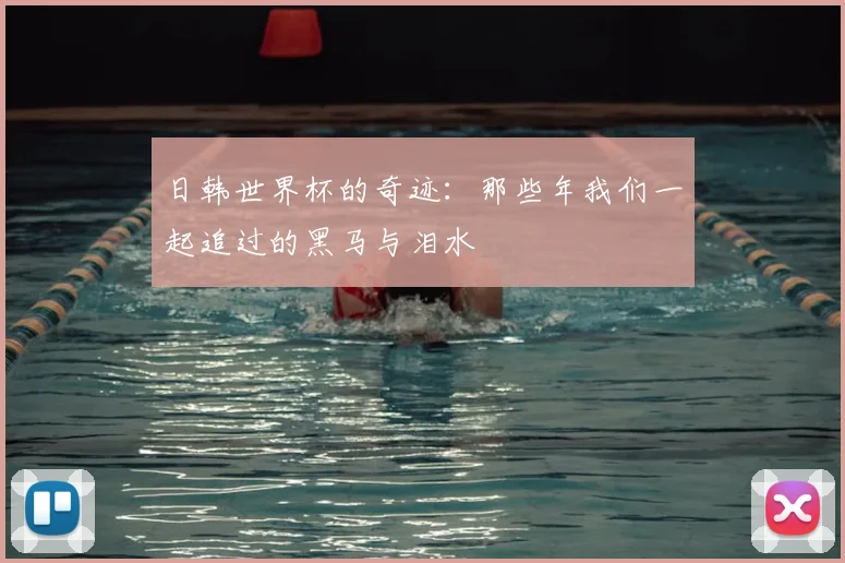 日韩世界杯的奇迹:那些年我们一起追过的黑马与泪水